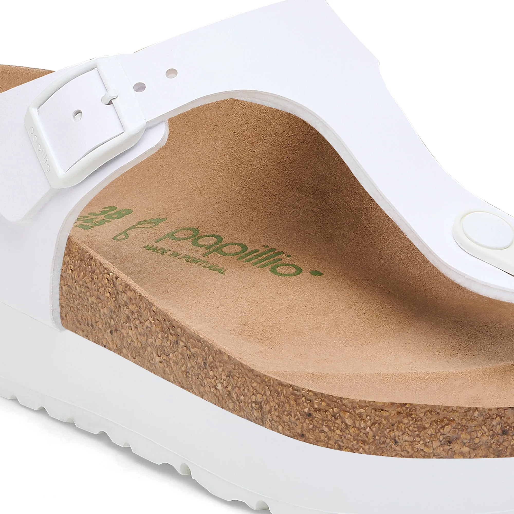 BIRKENSTOCK GIZEH FLEX PLATFORM VEGAN BIRKO-FLOR