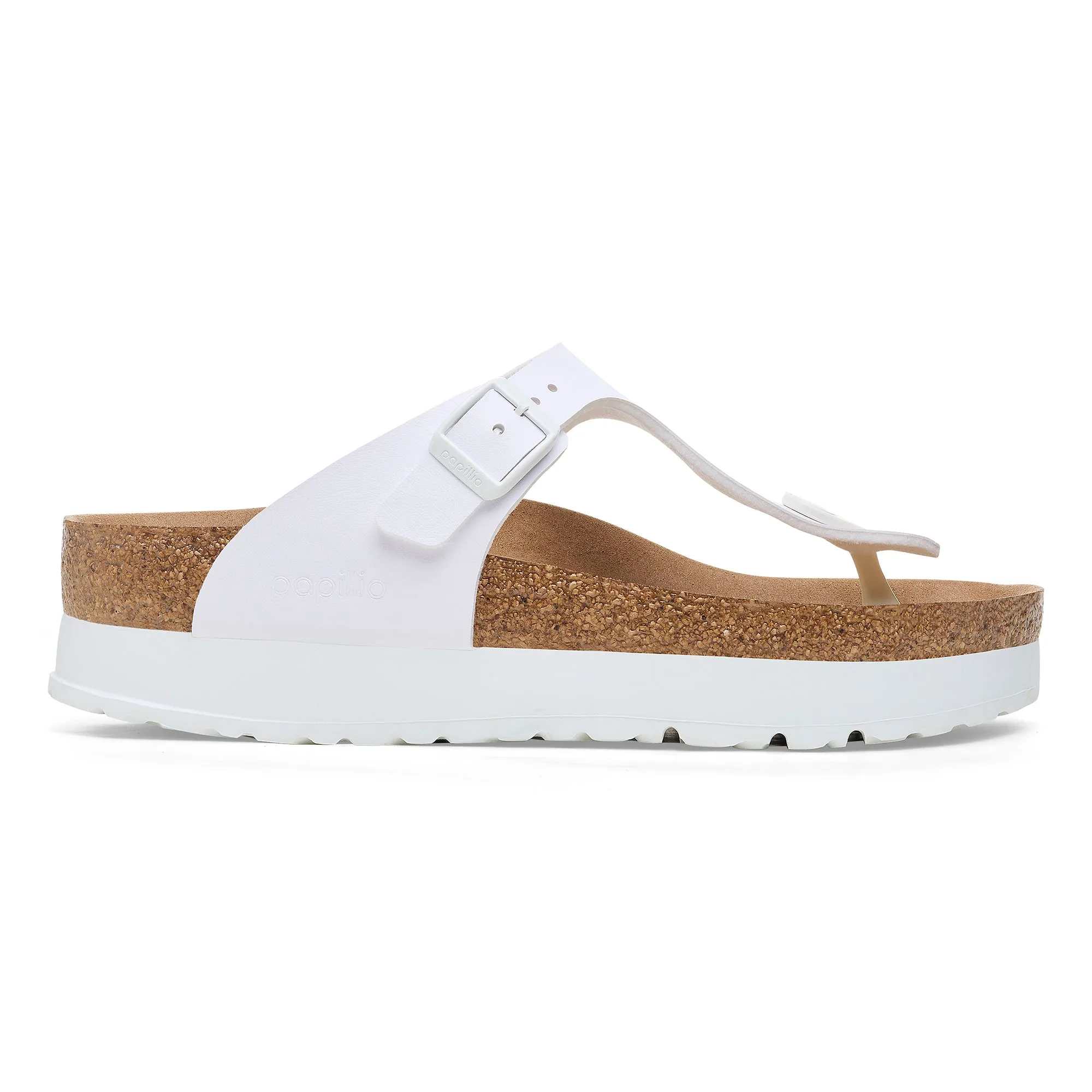 BIRKENSTOCK GIZEH FLEX PLATFORM VEGAN BIRKO-FLOR