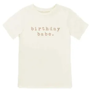 BIRTHDAY BABE SHORT SLEEVE TEE
