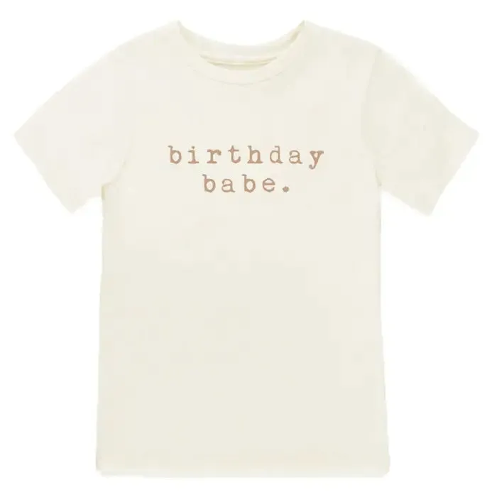 BIRTHDAY BABE SHORT SLEEVE TEE