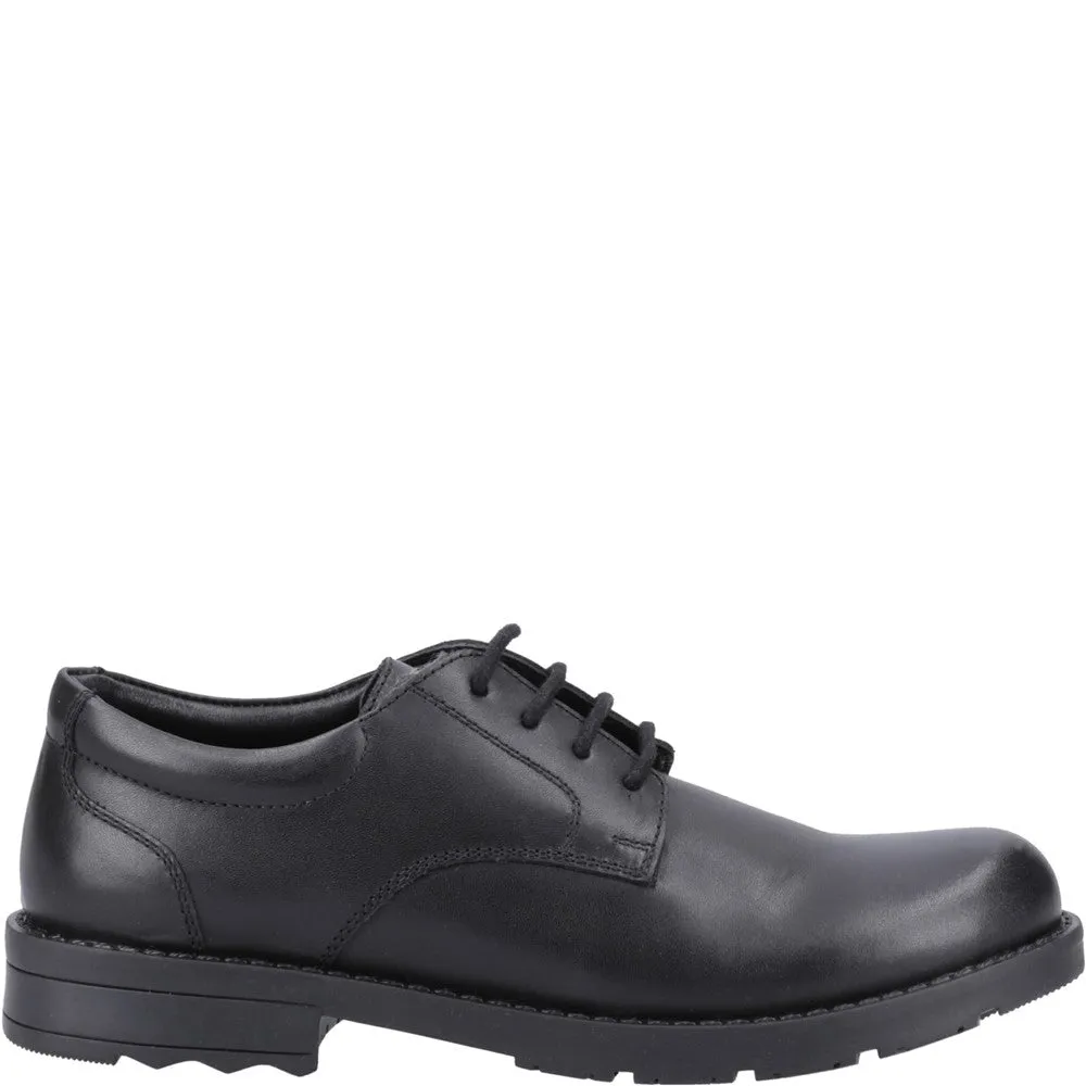 Black/Black Bruno Senior School Shoes