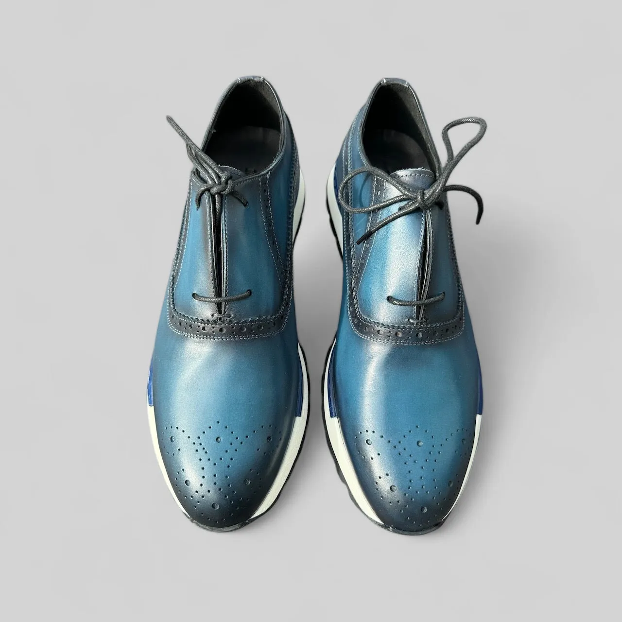 Blue Leather A5 Casual Sneaker