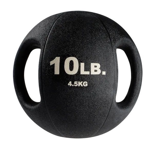 Bodysolid Dual Grip Medicine Ball - 10lb
