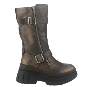 Bota Chalada Mujer Natirus-2 Café Casual