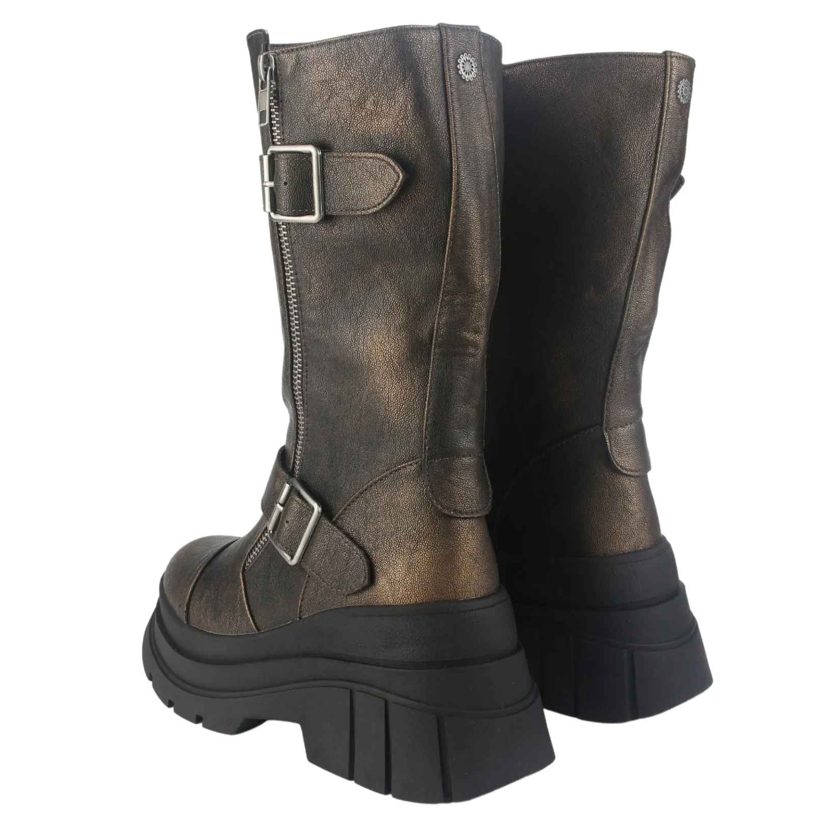 Bota Chalada Mujer Natirus-2 Café Casual
