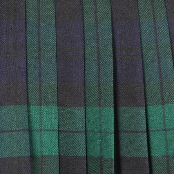 Boys Casual Polyviscose Kilt - Black Watch