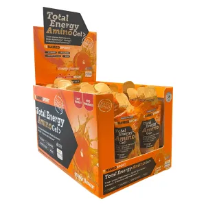 Caja de Geles Namedsport Total Energy AMINO Orange 50ml 32 Unidades