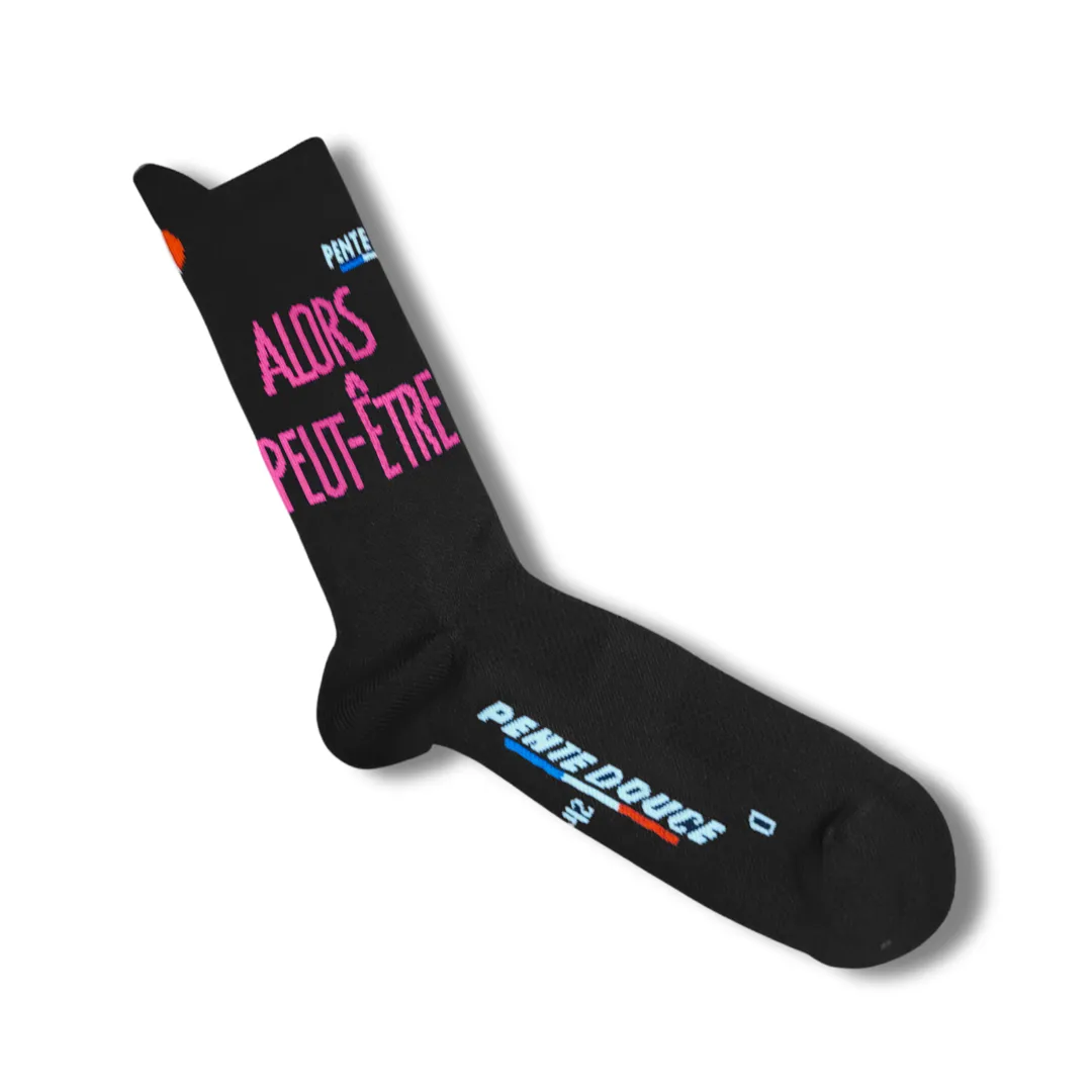Chaussettes de running -  "Alors peut-être"