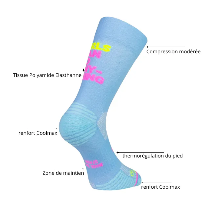 Chaussettes running Sporcks - Fartlek orange