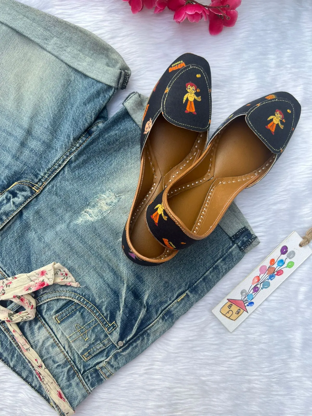 CHOTA BHEEM CARTOON CHARACTER LOAFERS