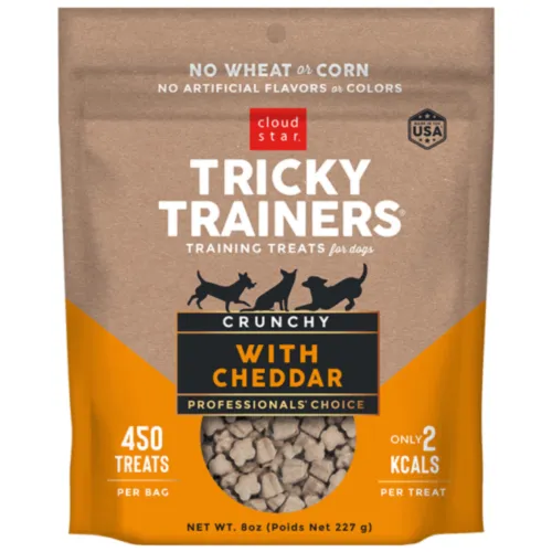 Cloud Star Tricky Trainers Crunchy Cheddar Treat 8oz