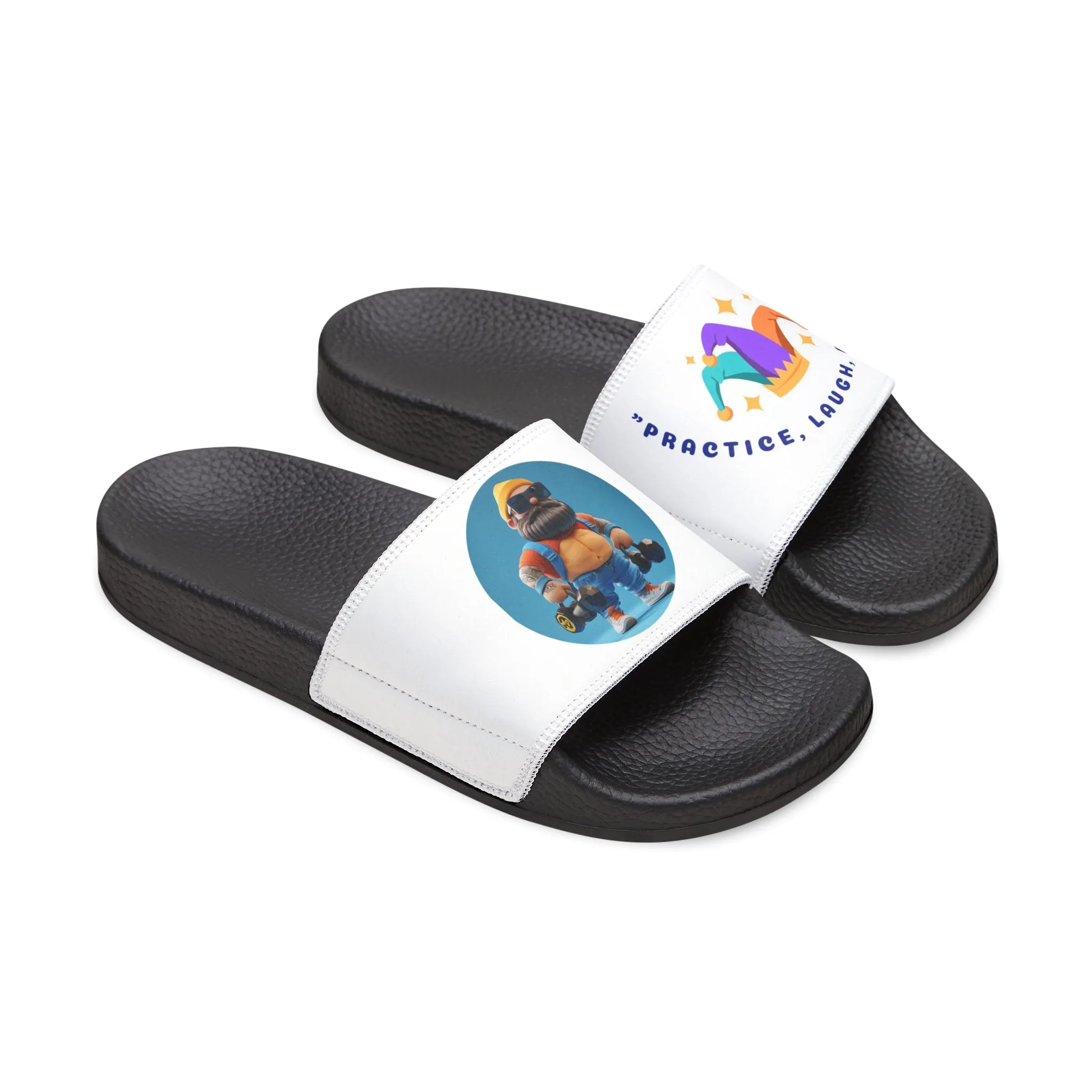 Cool Cartoon Character Sandals for Men - Stylish Removable-Strap Design