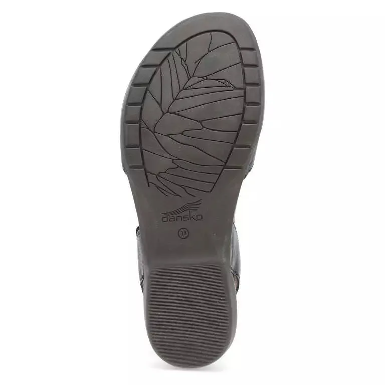 Dansko Women's Rowan Black Waxy Burnished 6025475300