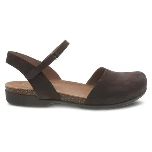 Dansko Women's Rowan Chocolate Milled Nubuck 6025455300