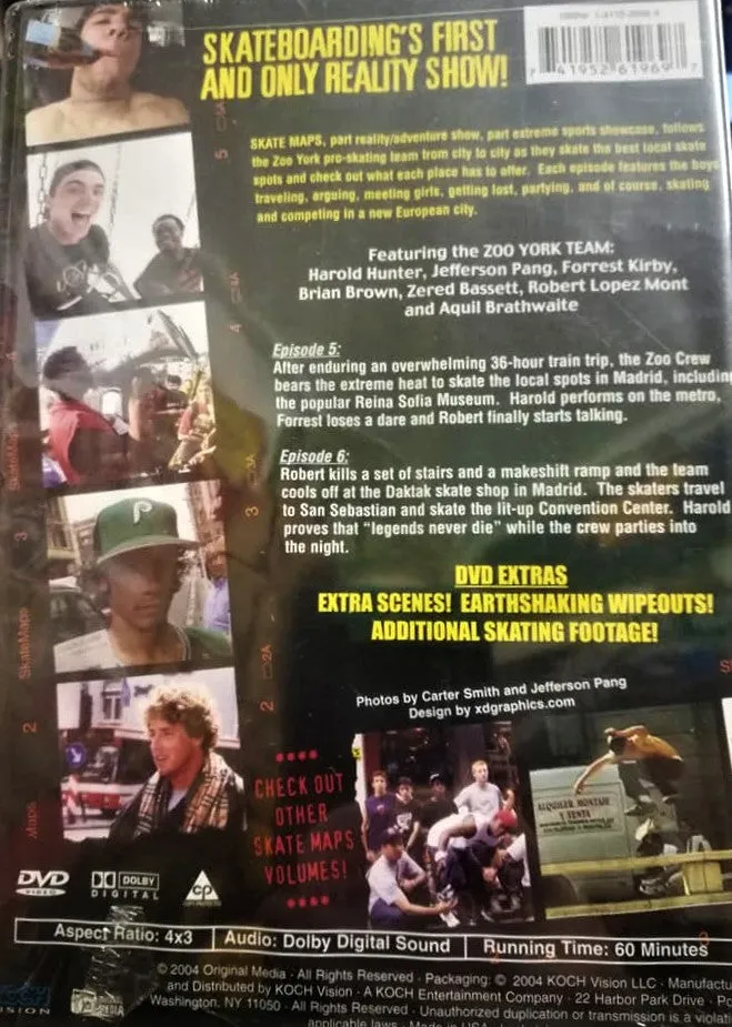 DVD: Skate Maps Season 1, Episodes 5 & 6