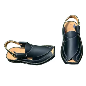 Elegant Leather Peshawari Sandals | Embrace Cultural Heritage Nk-024