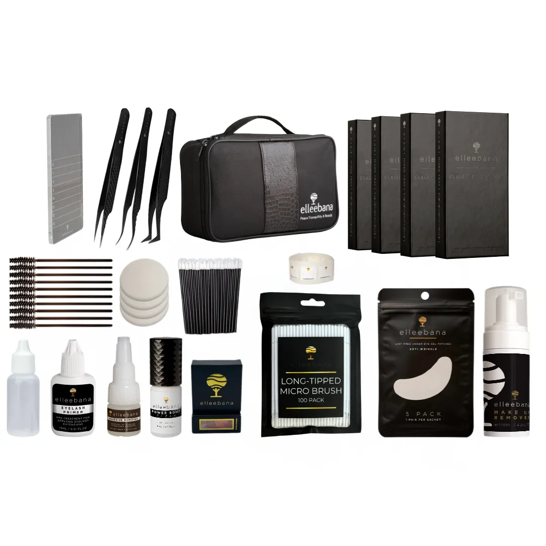Elleebana Lash Extension Beginners Volume Kit Training Package (T)