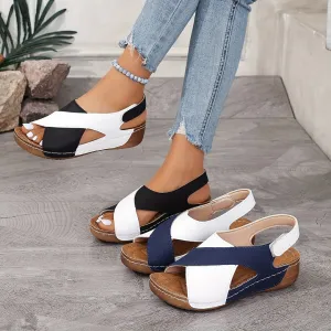 Evie - Comfort Wedge Sandals