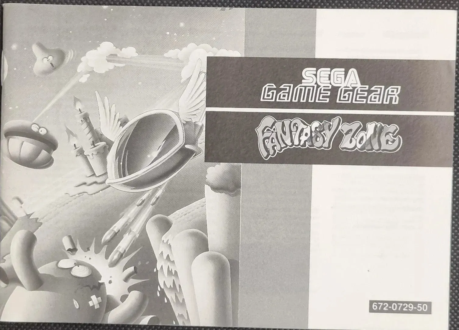Fantasy Zone manual