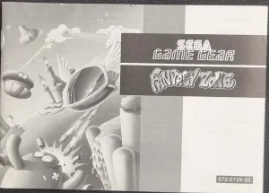Fantasy Zone manual