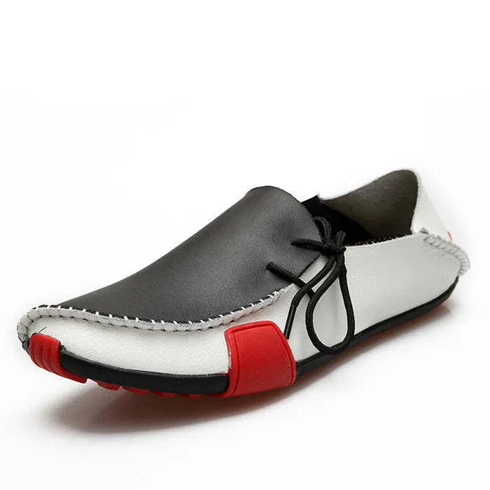 Fashion Flats Shoes Men Loafers Genuine Leather Casual Shoes Men Flats Oxford Shoes For Men Moccasin Driving Shoes Man