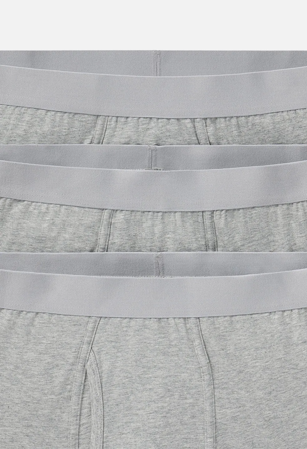 Foundation 3 Pack Boxer Brief / Grey