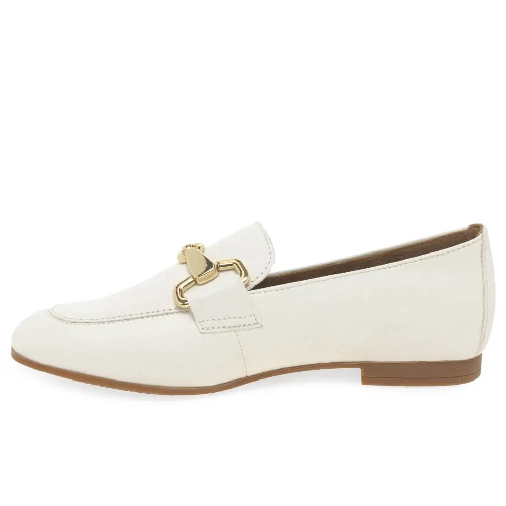 Gabor Jangle Leather Loafer 65.211-LATTE