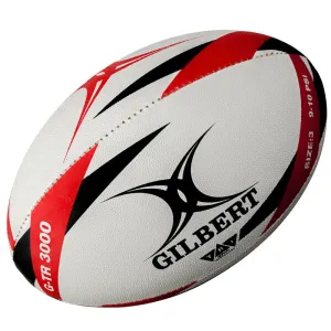 Gilbert G-TR3000 Training Rugby Ball - Red
