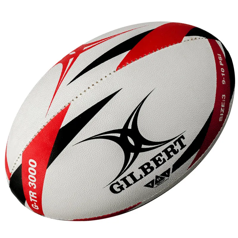 Gilbert G-TR3000 Training Rugby Ball - Red
