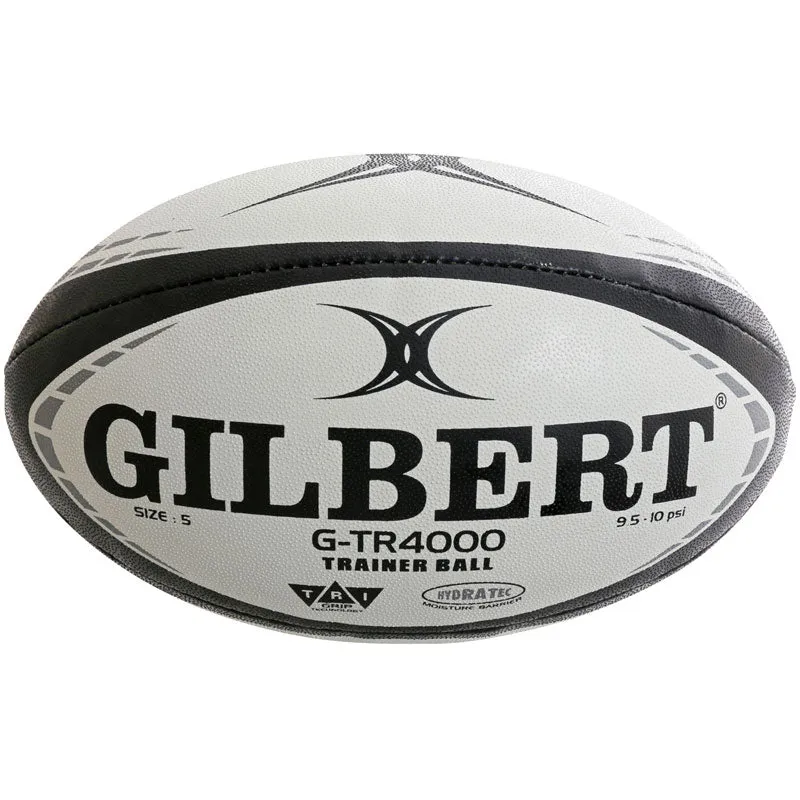 Gilbert G-TR4000 Training Rugby Ball - Black