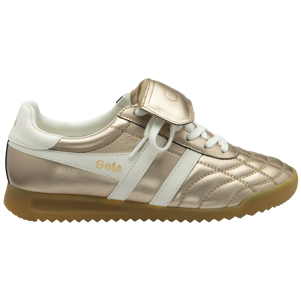 Gola Stadium '86 Gold/Off White Ladies Trainers