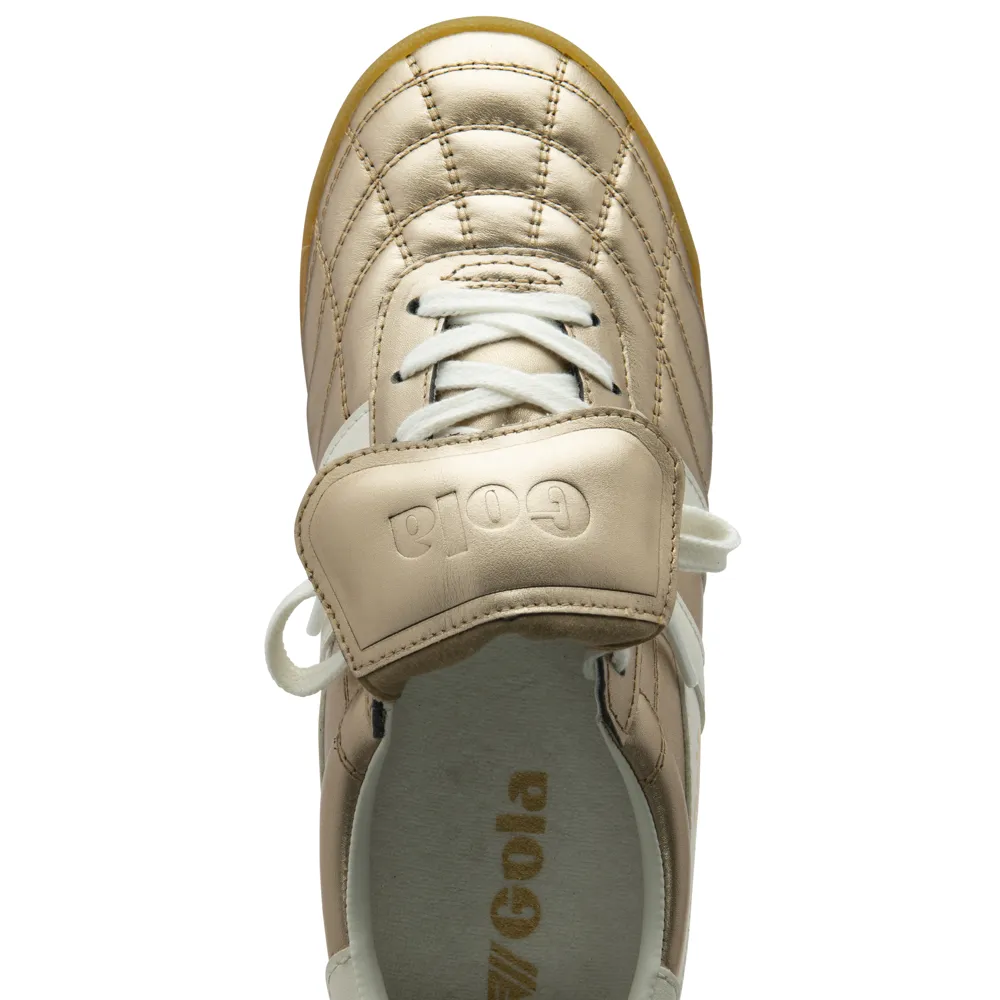 Gola Stadium '86 Gold/Off White Ladies Trainers