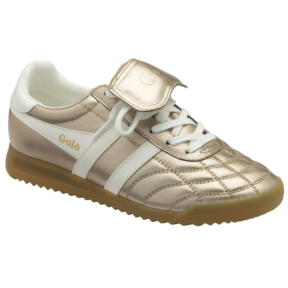 Gola Stadium '86 Gold/Off White Ladies Trainers