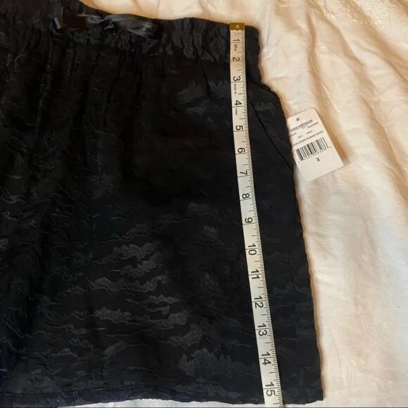 Good American Sheer Zebra Running short Sz 3/L