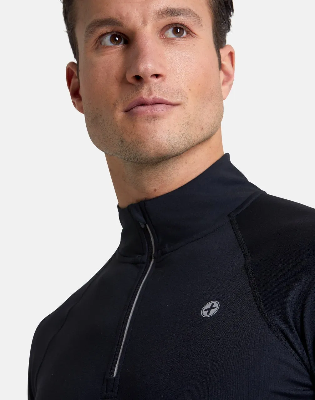 Gym Coffee Relentless 1/4 Zip (Mens) - Black