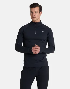 Gym Coffee Relentless 1/4 Zip (Mens) - Black
