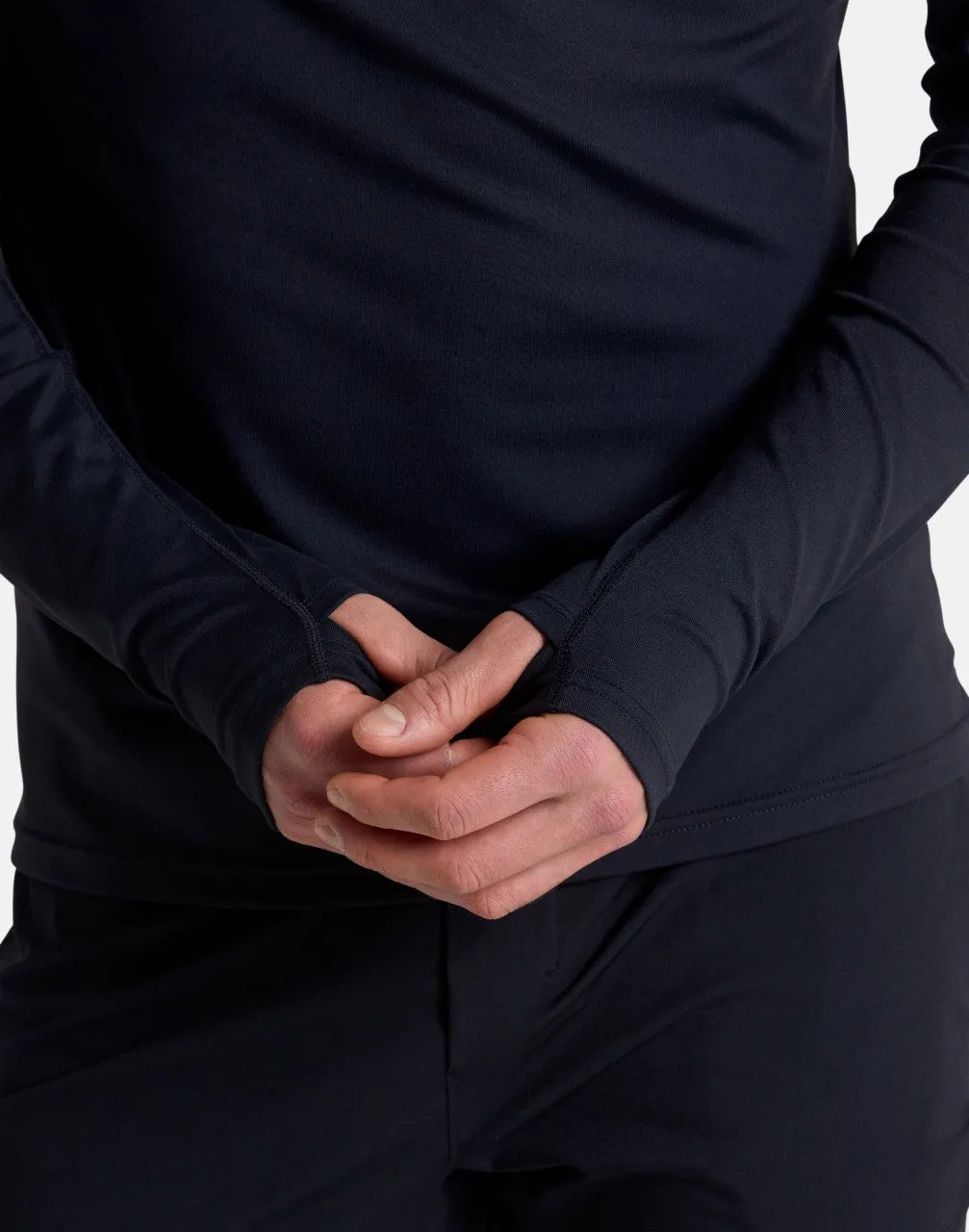 Gym Coffee Relentless 1/4 Zip (Mens) - Black