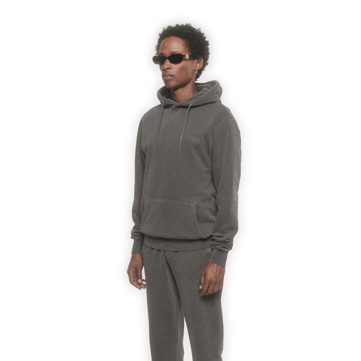 Han Kjøbenhavn Men Casual Hoodie Dark Grey 90105