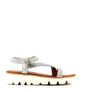 Heavenly Feet Fresco Sandal Silver
