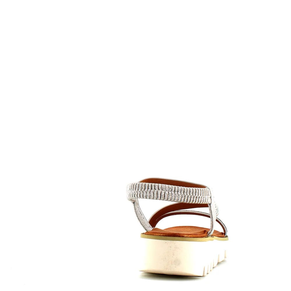 Heavenly Feet Fresco Sandal Silver