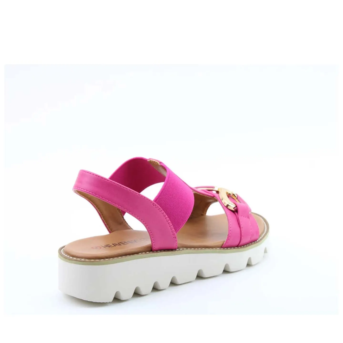Heavenly Feet Lulu2 Fuchsia Pink