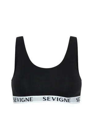 Jolie Miss Confident Crop Top- Black