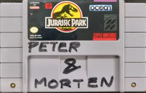 Jurassic Park (NTSC) (Tusch på cart)