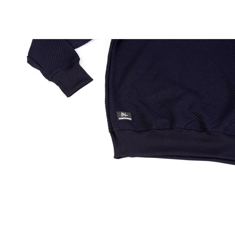K*7 Zenon Mens Sweater - Navy - W24-1612