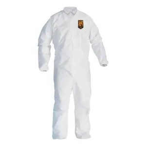 Kimberly-Clark Professional KLEENGUARD A30 Breathable Splash & Particle Protection Coveralls, 4XL, Elastic, 46107