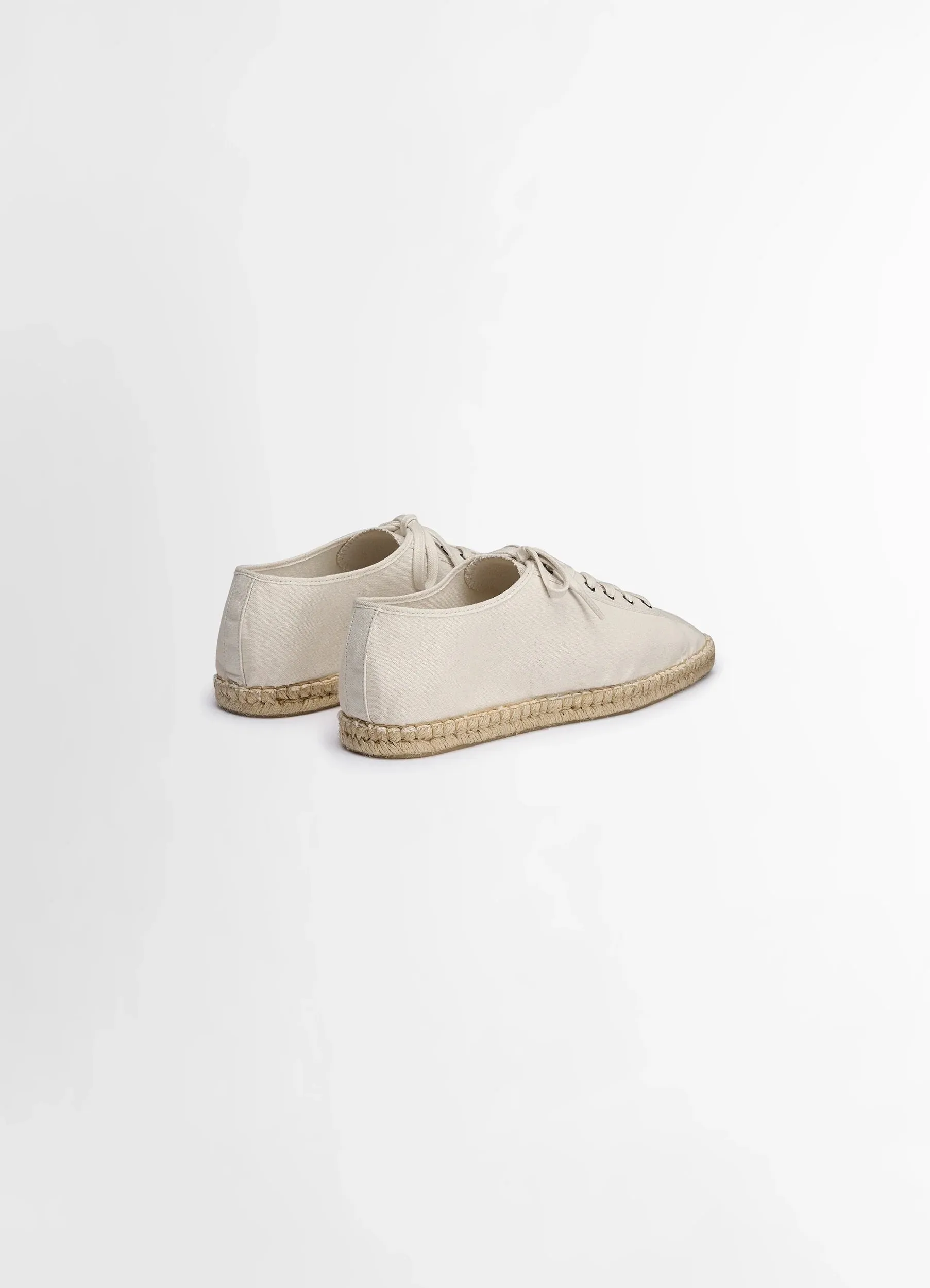 LINOLEUM LACED ESPADRILLES