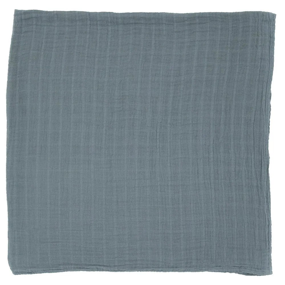 Little Unicorn Cotton Muslin Single Swaddle (Sea)
