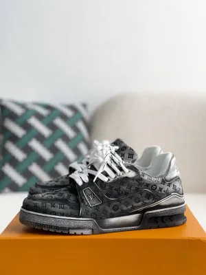 Louis Vuitton LV Trainer #54 Faded Black Sneaker