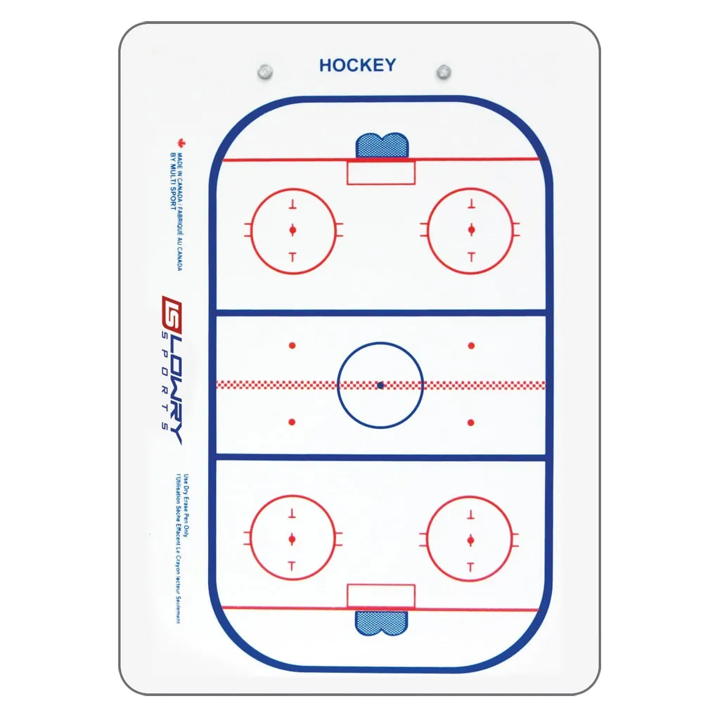 Lowry Hockey Double Sided Coaches Board