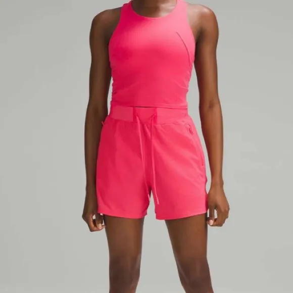 Lululemon License to Train High-Rise Short 4&quot;Lip Gloss